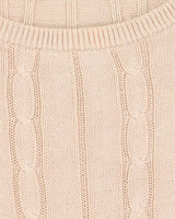 Vintage 90s Burberry Lightweight Cable Knit Jumper - M