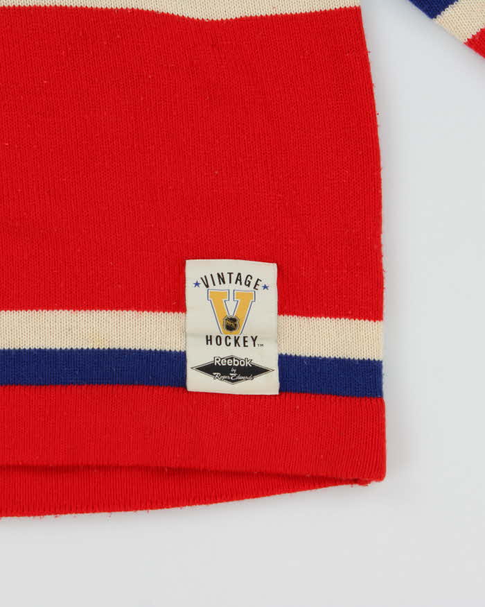 Vintage 90s Montreal Canadiens NHL Knit Jersey - L