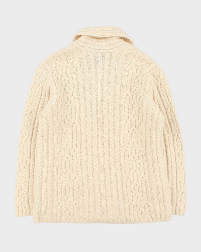 Vintage Ralph Lauren Wool Chunky Knit Cardigan - XL