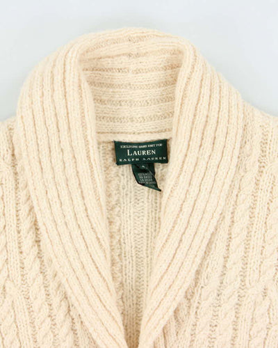 Vintage Ralph Lauren Wool Chunky Knit Cardigan - XL