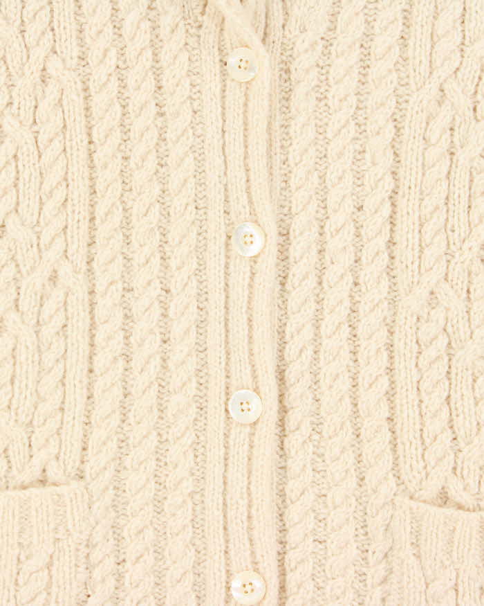 Vintage Ralph Lauren Wool Chunky Knit Cardigan - XL