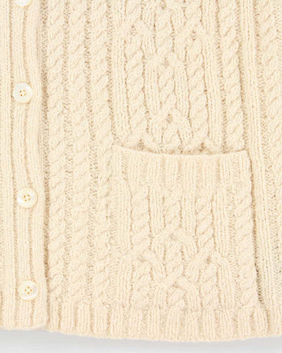 Vintage Ralph Lauren Wool Chunky Knit Cardigan - XL