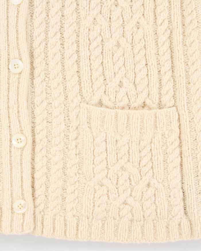 Vintage Ralph Lauren Wool Chunky Knit Cardigan - XL