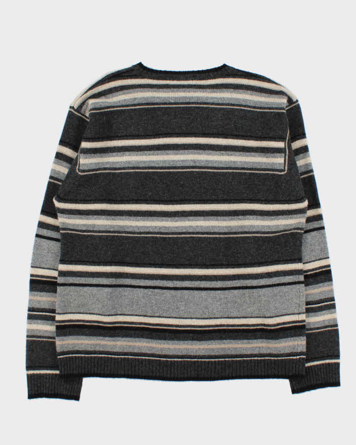 Vintage Profilo Stripe Wool Jumper - XL