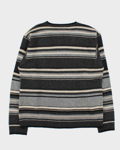 Vintage Profilo Stripe Wool Jumper - XL