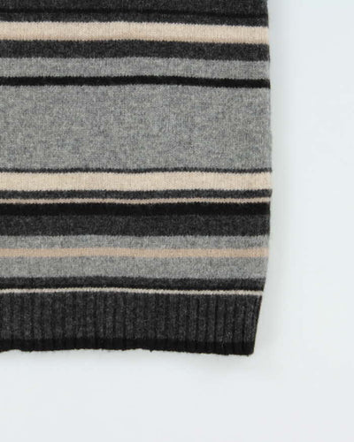 Vintage Profilo Stripe Wool Jumper - XL