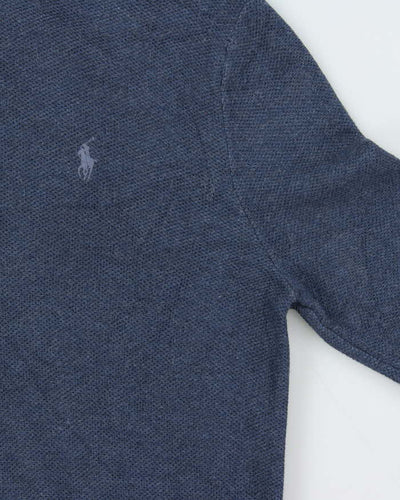 Vintage Polo Ralph Lauren Pima Cotton Quarter-Zip Jumper - S