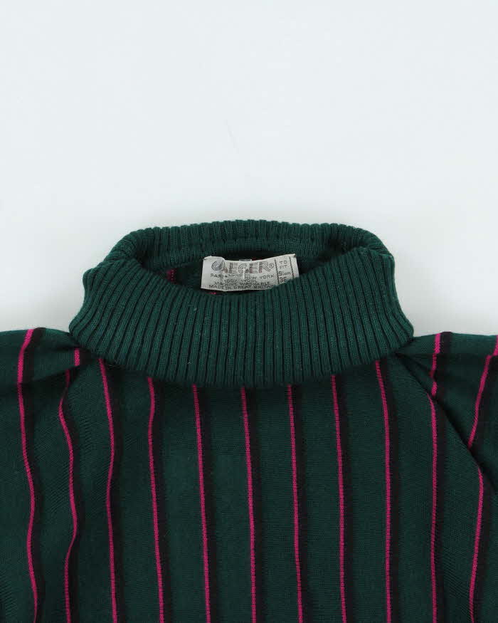 Vintage 80s Jaeger Wool Fine Knit Jumper - S