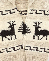 Vintage Handknit Cowichan Heavyweight Cardigan - M