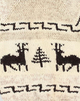 Vintage Handknit Cowichan Heavyweight Cardigan - M