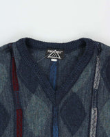Vintage 90s Porto Cruz Wool Blend V Neck Jumper - XXL