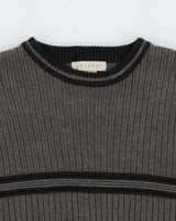 Vintage 90s Retreat Knit Jumper - S