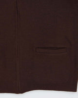 Vintage 1970s White Ram Wool Zip-Up Funnel Neck Cardigan - M