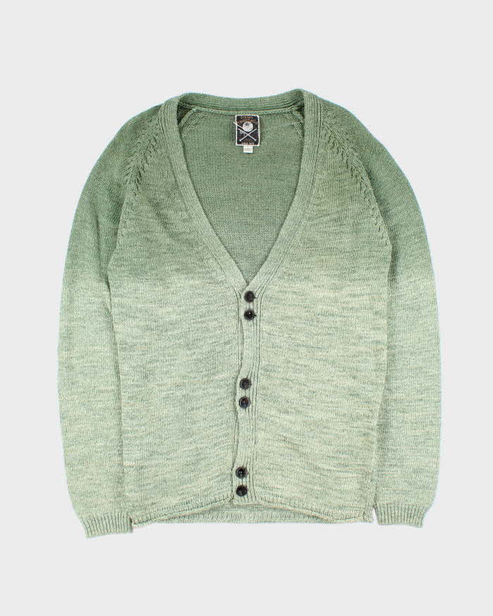 Vintage 00s Diesel Cable Detailed Tonal Oversized Cardigan - S