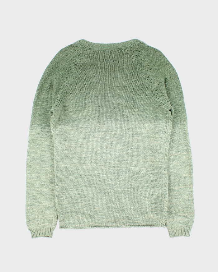 Vintage 00s Diesel Cable Detailed Tonal Oversized Cardigan - S