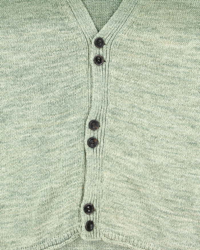 Vintage 00s Diesel Cable Detailed Tonal Oversized Cardigan - S