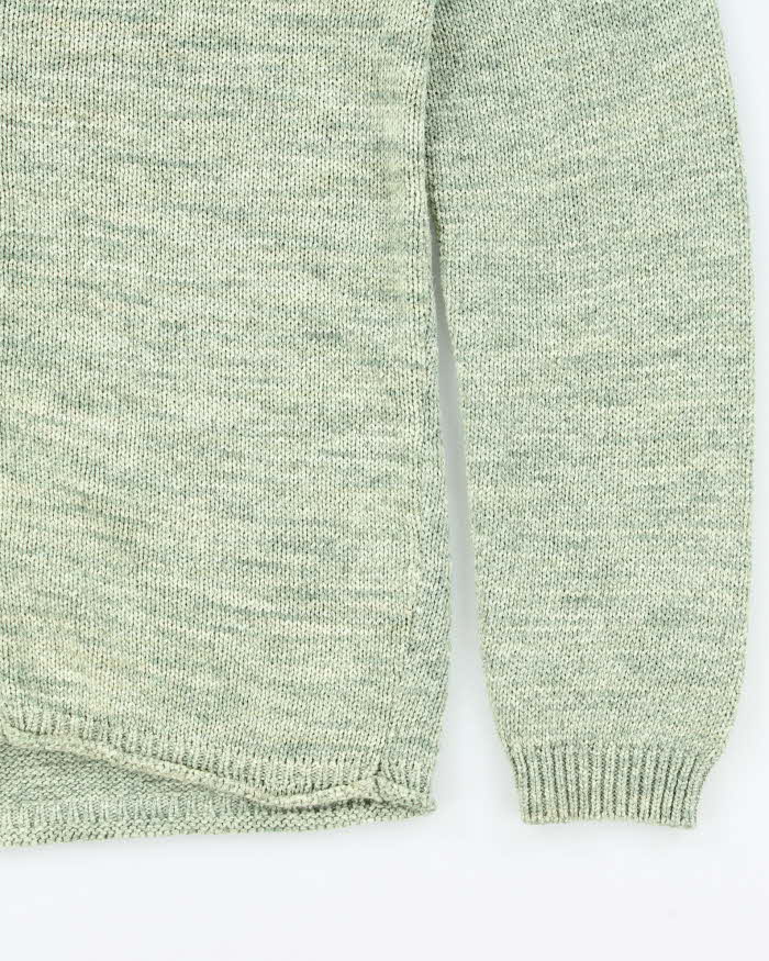 Vintage 00s Diesel Cable Detailed Tonal Oversized Cardigan - S