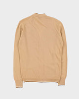 Vintage 1970s Jaeger Lambswool Logo Cardigan - M