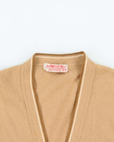 Vintage 1970s Jaeger Lambswool Logo Cardigan - M