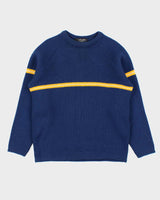 Vintage 1980s Tundra Pure Wool Chunky Crewneck Sweater - S