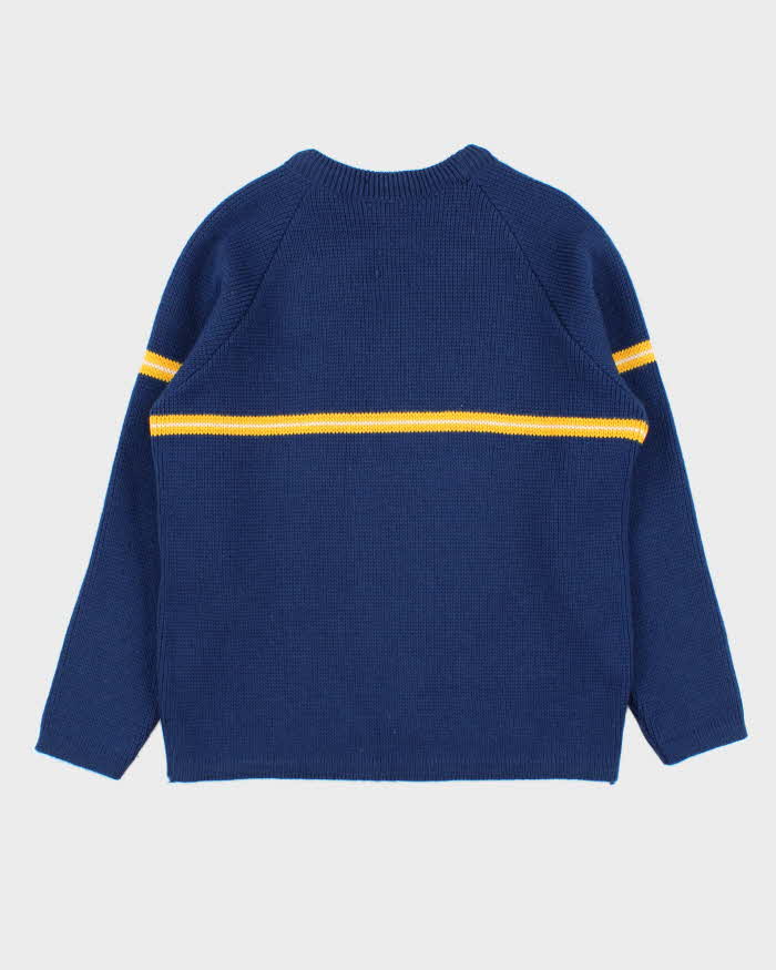 Vintage 1980s Tundra Pure Wool Chunky Crewneck Sweater - S