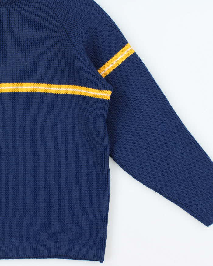 Vintage 1980s Tundra Pure Wool Chunky Crewneck Sweater - S