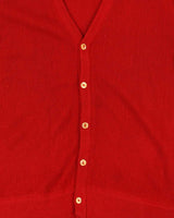 Vintage 1970s Lacoste Wool Knit Cardigan - M
