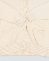 Vintage Y2K 00s Playboy Pale Pink Cotton Knit Cardigan - M