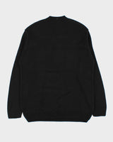 Vintage 00s Cashmere Blend V-Neck Argyle Knit Sweater - XL