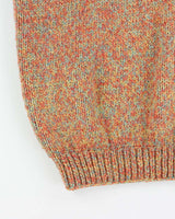 Vintage 1990s Chunky V-Neck Boxy Knit Sweater Vest - L