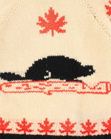 Vintage 1980s Cowichan Canadian Chunky Heavyweight Wool Zip-Up Knit - L