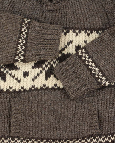 Vintage Handmade Wool Chunky Knit Jumper - M