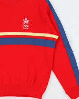 Vintage 1988 Winter Olympics Team Canada Crewneck Knit Jumper - S