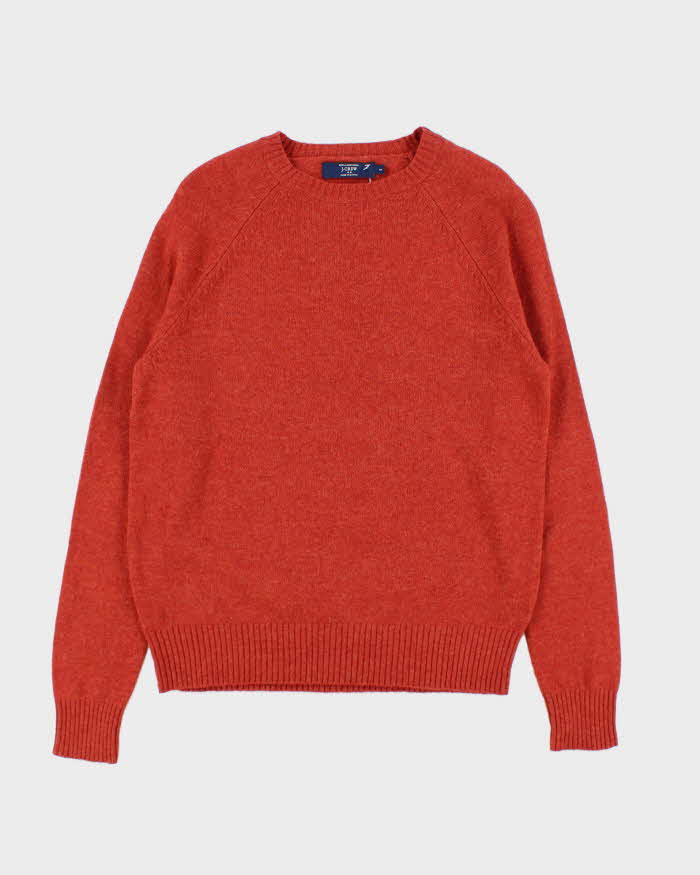 Vintage 00s J.Crew Lambswool Speckled Yarn Crewneck Knit Jumper - M
