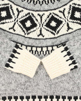 Moncler Ciclista Chunky Nordic Wool Roll-Neck Knit Jumper - M