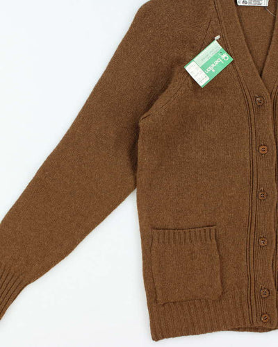 DSWT Vintage 1970s Benetton Made In Italy Wool Cardigan - S