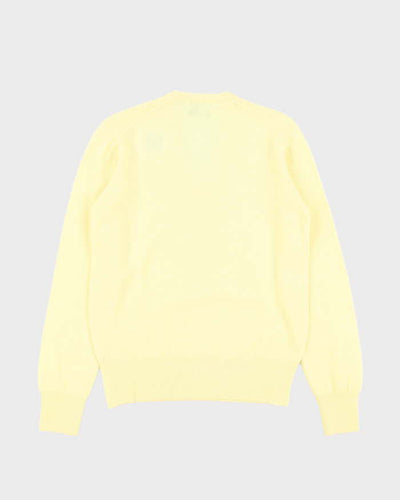 DSWT Vintage 1970s Benetton Wool V-Neck Jumper - M