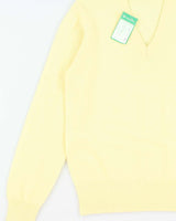 DSWT Vintage 1970s Benetton Wool V-Neck Jumper - M