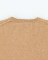 Vintage Black &amp; Brown 1826 Cashmere V-Neck Knit Jumper - XL