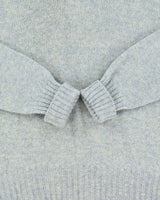 Vintage 1970s Sears Shetland Wool Speckled Yarn V-Neck Knit Jumper - L