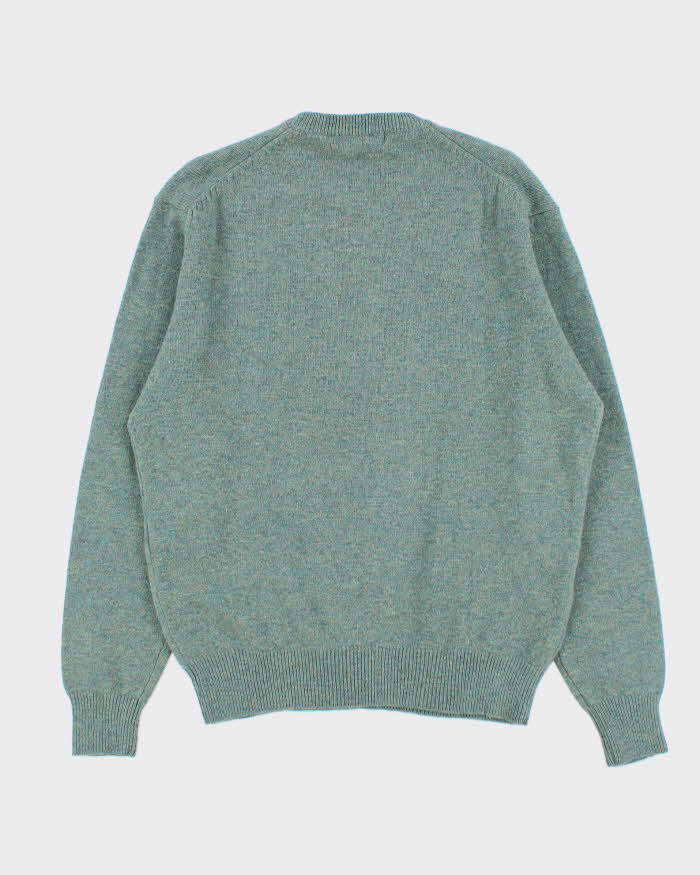 DSWT Vintage 1980s Giordano Wool Speckled Yarn Crewneck Knit Jumper - L