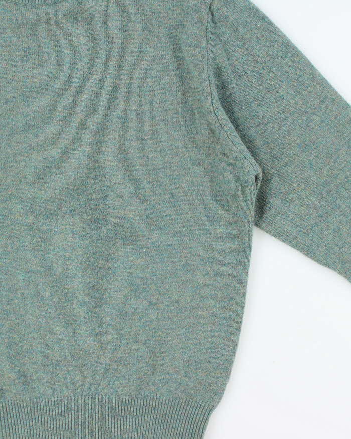 DSWT Vintage 1980s Giordano Wool Speckled Yarn Crewneck Knit Jumper - L
