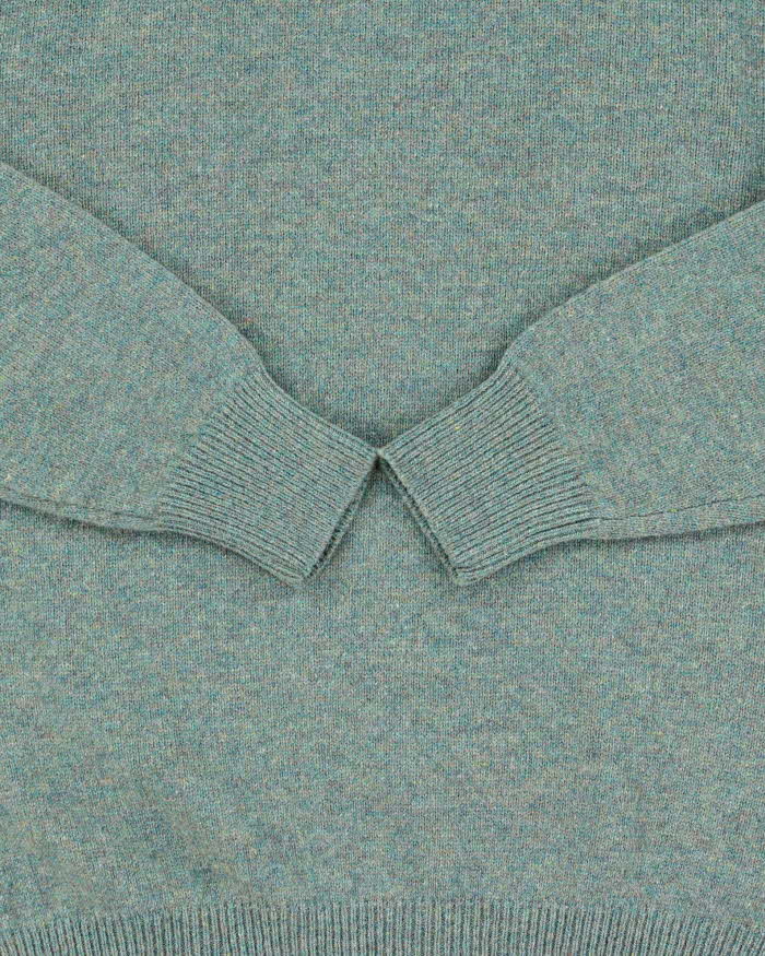 DSWT Vintage 1980s Giordano Wool Speckled Yarn Crewneck Knit Jumper - L