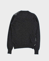 Vintage Y2K 00s Burberry Merino Wool Argyle V-Neck Knit Jumper - M