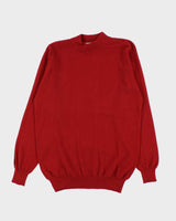 Vintage Snow Grassland Cashmere Jumper - L