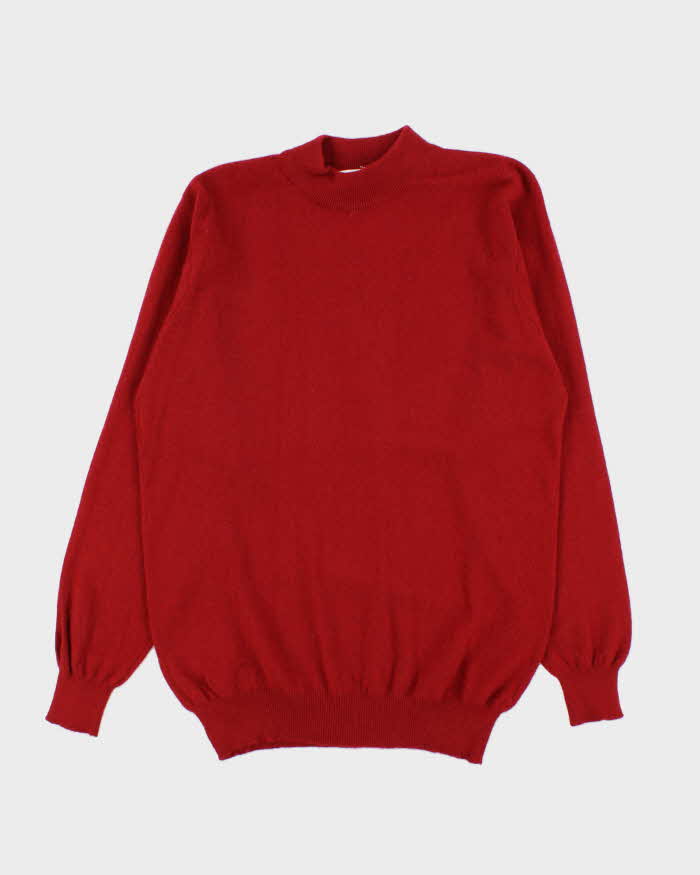 Vintage Snow Grassland Cashmere Jumper - L