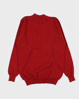 Vintage Snow Grassland Cashmere Jumper - L