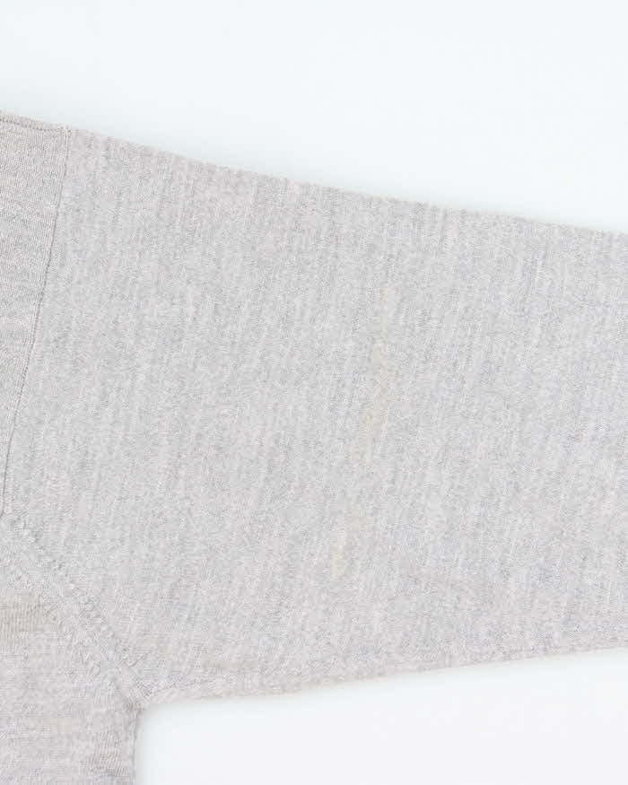 Vintage Pringle V-neck Wool Jumper - L