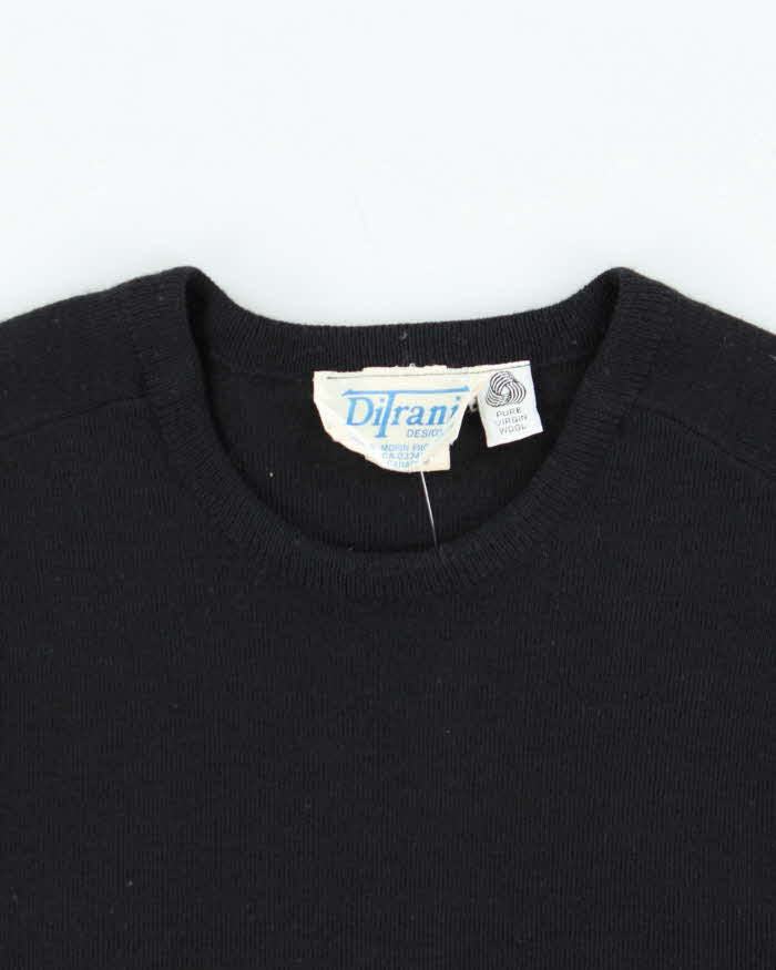 Vintage 80s DiTrani Wool Jumper - M