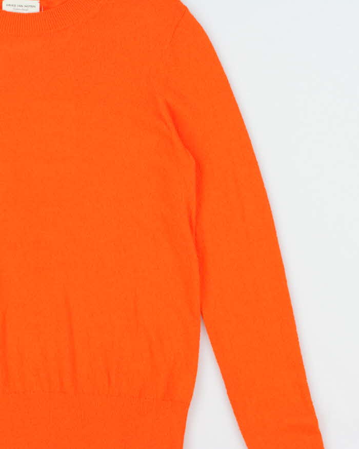 Vintage 00s Dries Van Noten Fitted Lightweight Crewneck Knit Jumper - XS